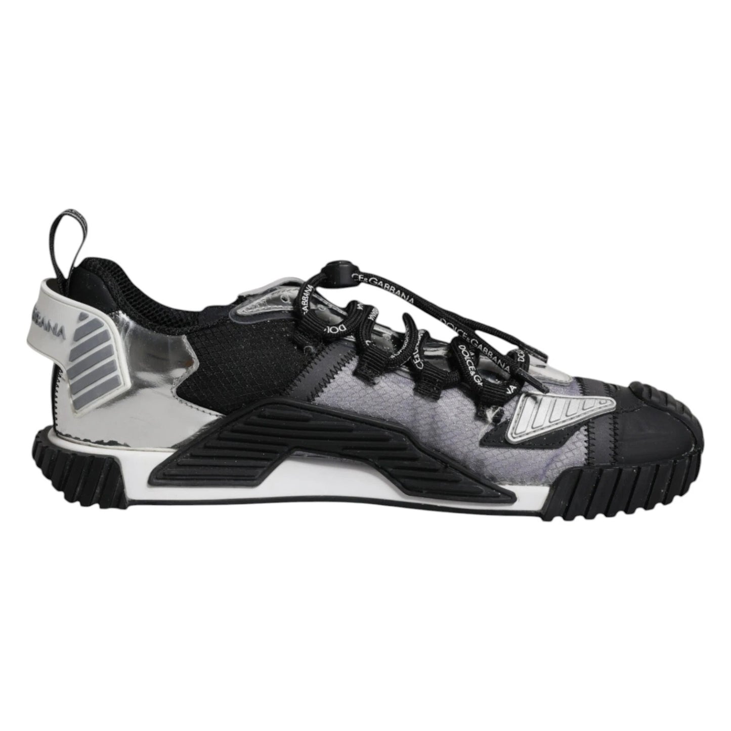 Dolce & Gabbana Multicolor Lace Up Low Top NS1 Turnschuhe Schuhe