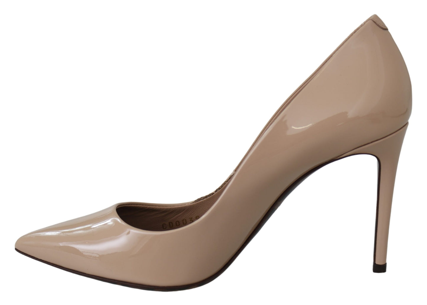 Dolce & Gabbana Beige Lackleder Stilettoabsatz Pumps