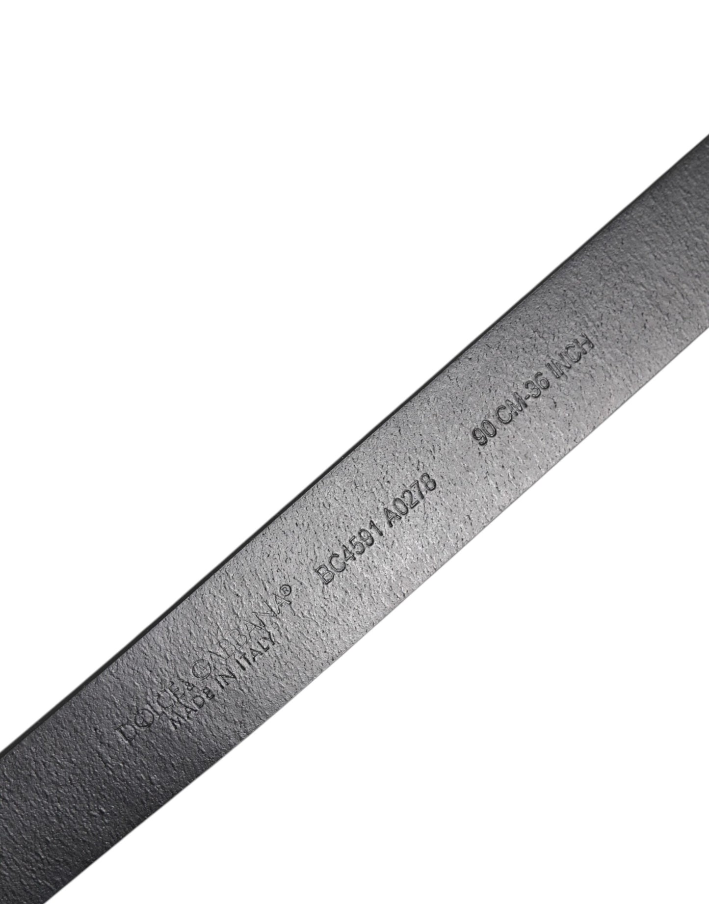 Dolce & Gabbana Brauner Leder-Gold-Rechteck-Gürtel mit Schnalle