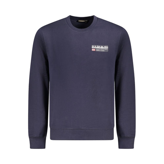Napapijri Blauer Baumwollpullover für Männer