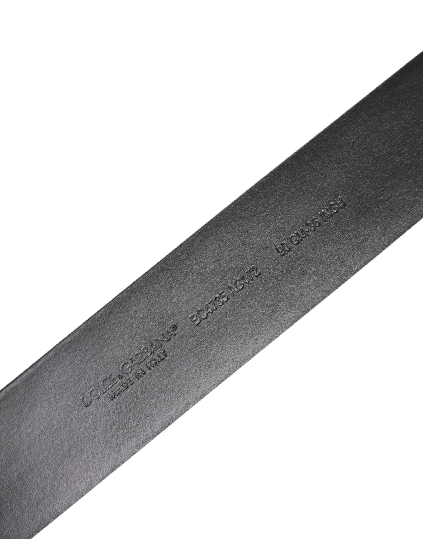 Dolce & Gabbana Schwarzer Kalbsleder Nietengürtel mit Silberschnalle