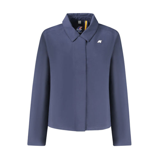 K-WAY Blaue Polyester Damen Jacke