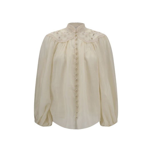 Zimmermann Bestickte Coco-Bluse