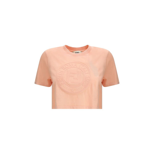 Fendi Beschnittenes T-Shirt