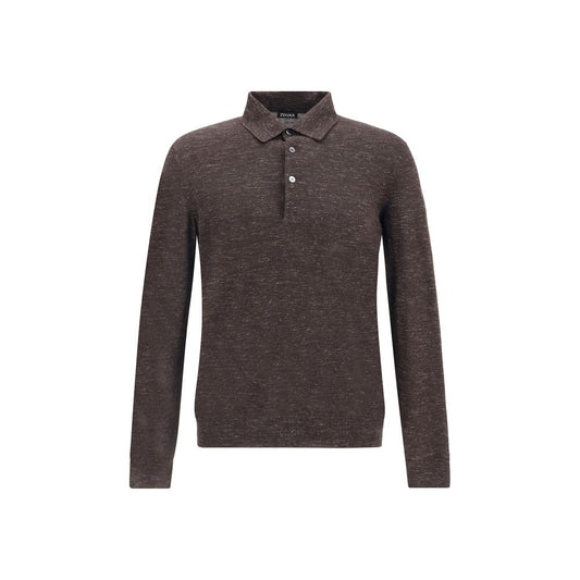 ZEGNA Langärmeliges Seidentop