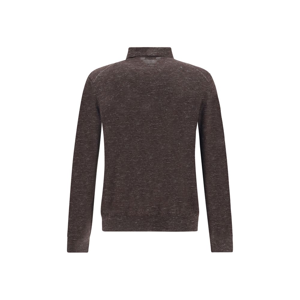 ZEGNA Langärmeliges Seidentop