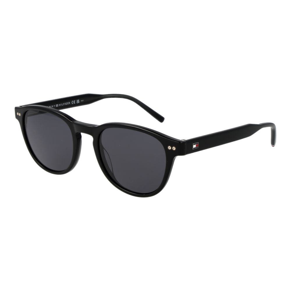 Tommy Hilfiger Schwarze Sonnenbrille aus Acetat
