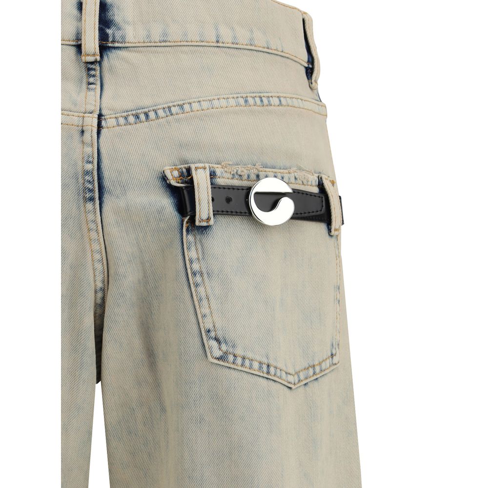 Coperni Boyfriend Jeans mit Bündchen