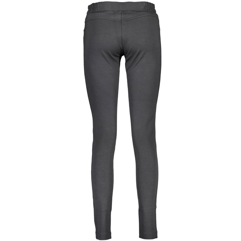U.S. POLO ASSN. Schwarze Viskose-Leggings für Frauen