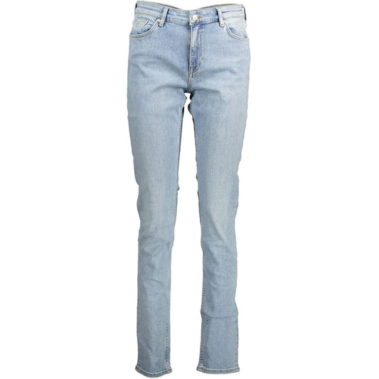 Gant Hellblaue Baumwolle Damen Jeans