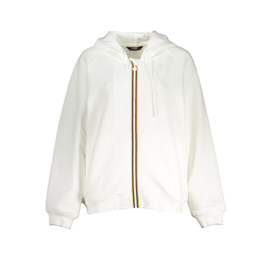 K-WAY Weißer Polyester-Pullover