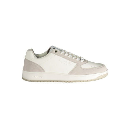 Gas Weiß Polyester Männer Sneaker