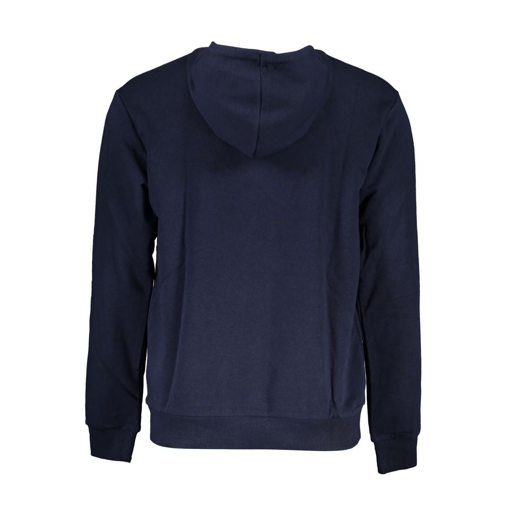 Fila Blaues Sweatshirt mit Kapuze aus Baumwollmischung