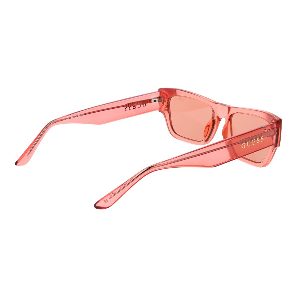 Guess Rosafarbene Sonnenbrille aus Kunststoff