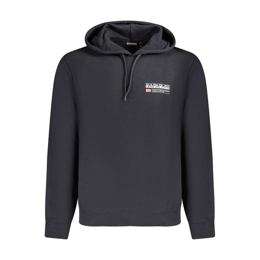 Napapijri Schwarzer Baumwollpullover für Männer