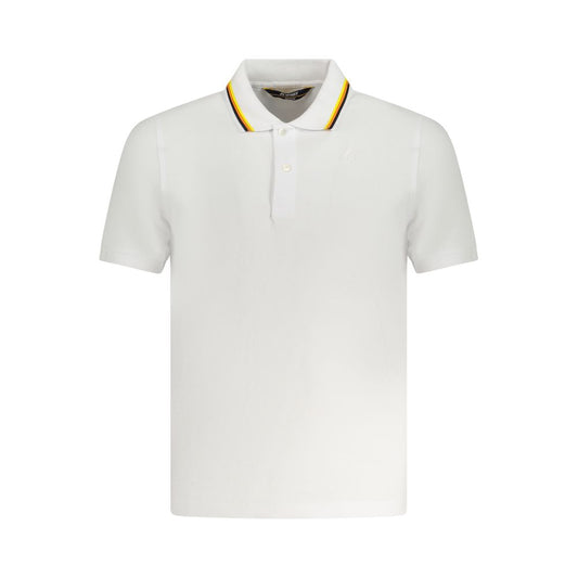 K-WAY Weißes Baumwoll-Poloshirt
