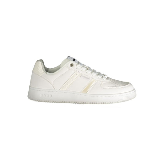 Gas Weißer Polyester Damen Sneaker