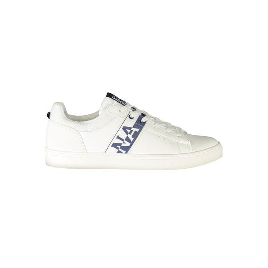 Napapijri Weißes Leder Herren Sneaker