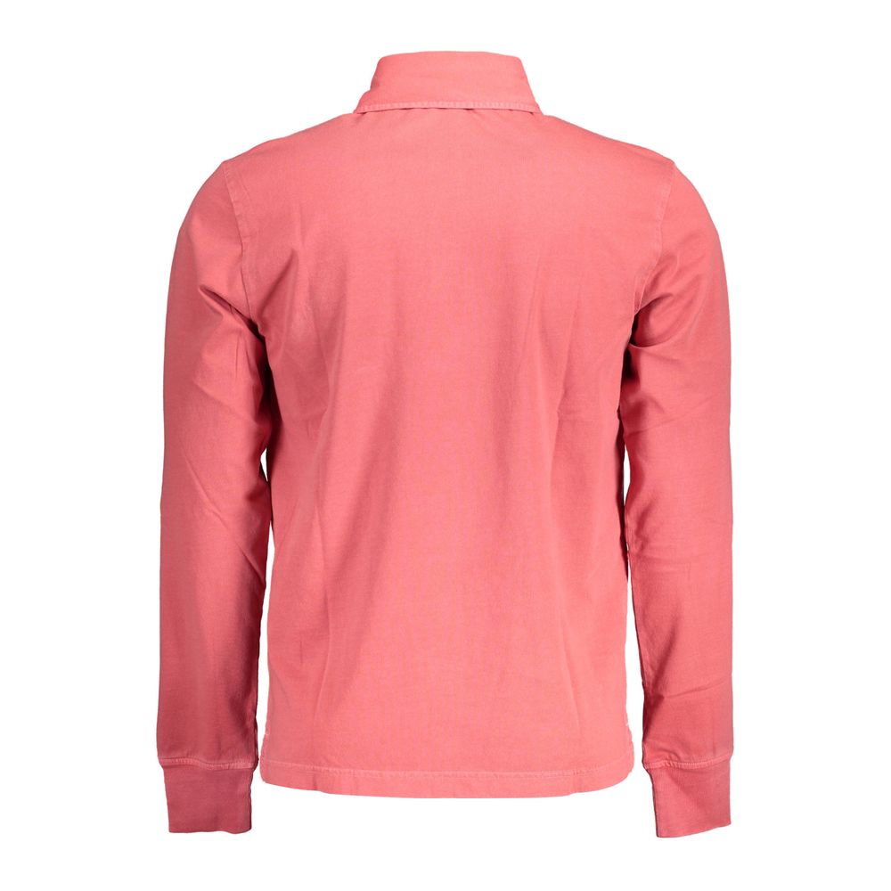Gant Rotes Baumwoll-Poloshirt für Männer
