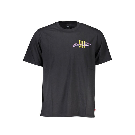 Levi's Schwarzes Baumwolle Männer T-Shirt