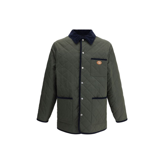 Valentino Jacke mit Logo-Steppung