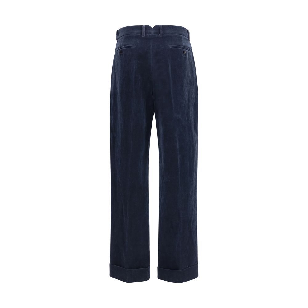Valentino Samt-Hosen