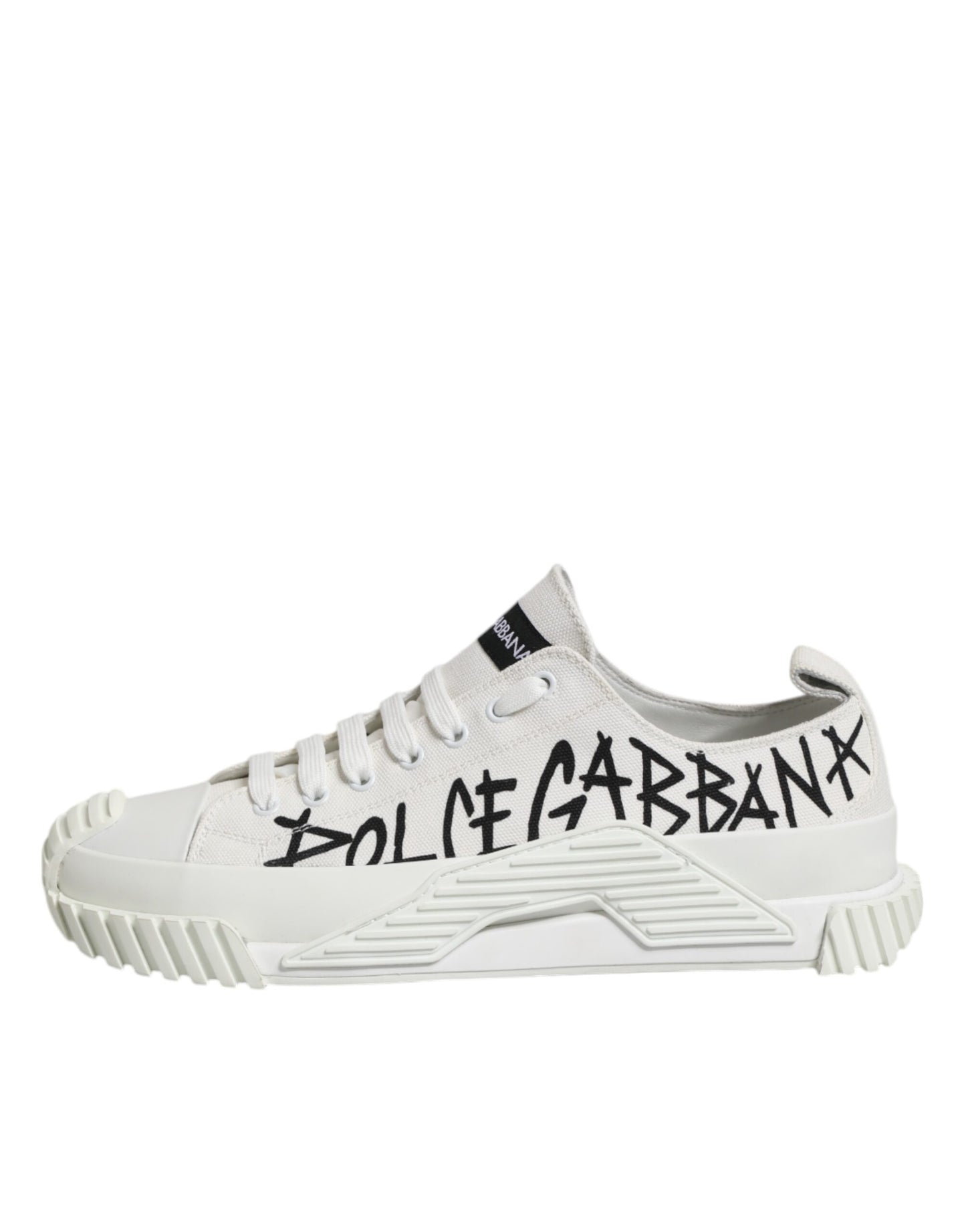 Dolce & Gabbana Weiß Baumwolle NS1 Low Top Turnschuhe Schuhe