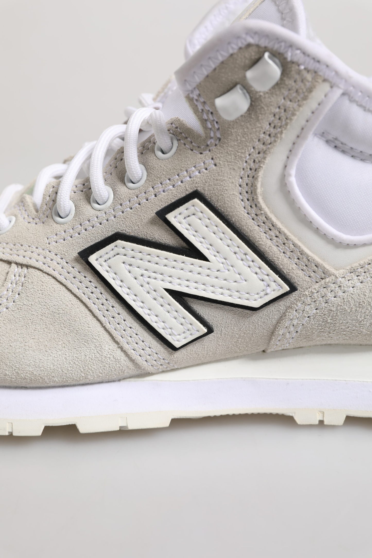 New Balance Off Weiß Wildleder Turnschuhe Schuhe