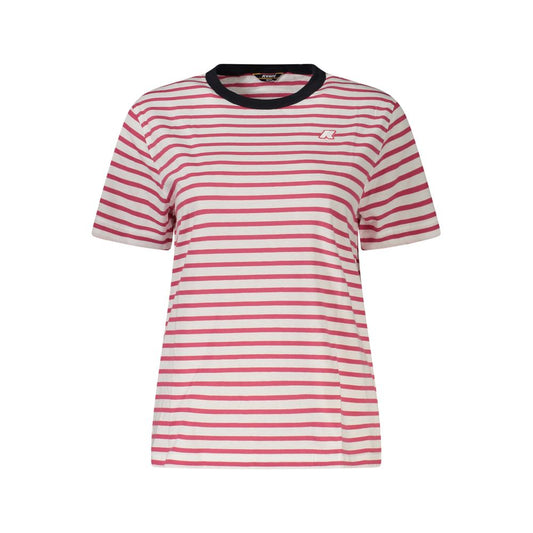 K-WAY Rosa Baumwolle Frauen T-Shirt