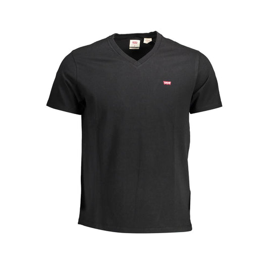 Levi's Schwarzes Baumwolle Männer T-Shirt