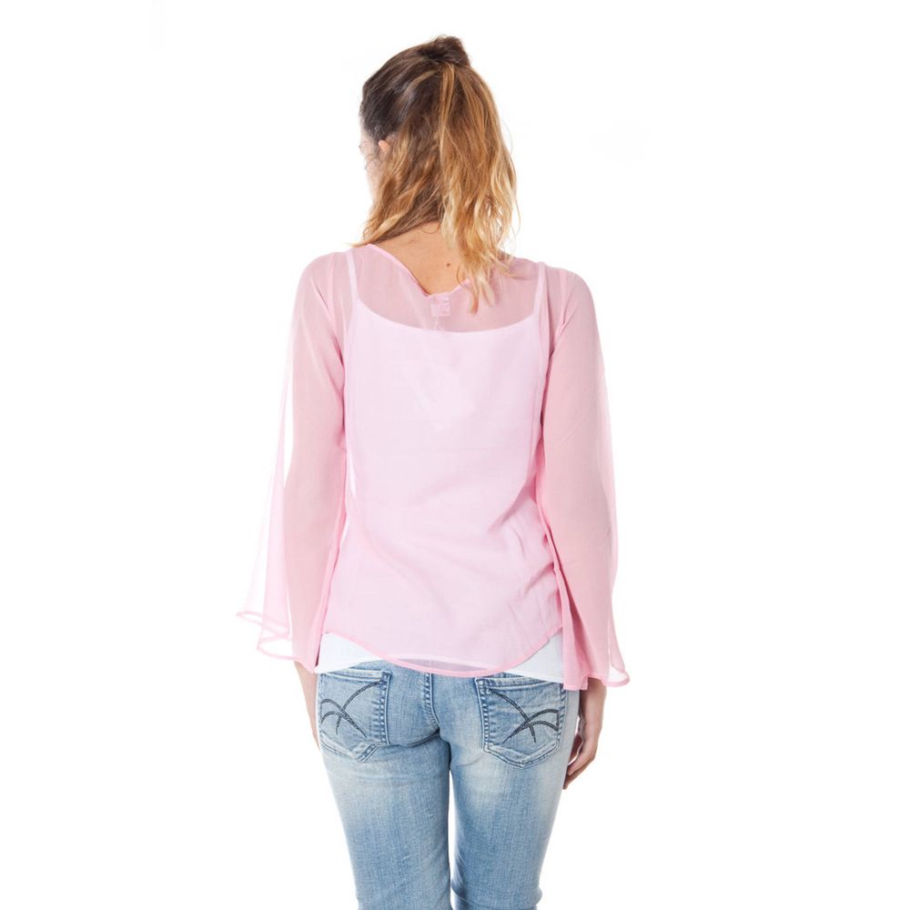 Phard Rosa Seide Frauen T-Shirt