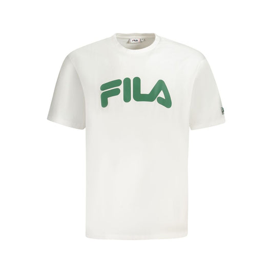 Fila Weißes Baumwolle Männer T-Shirt