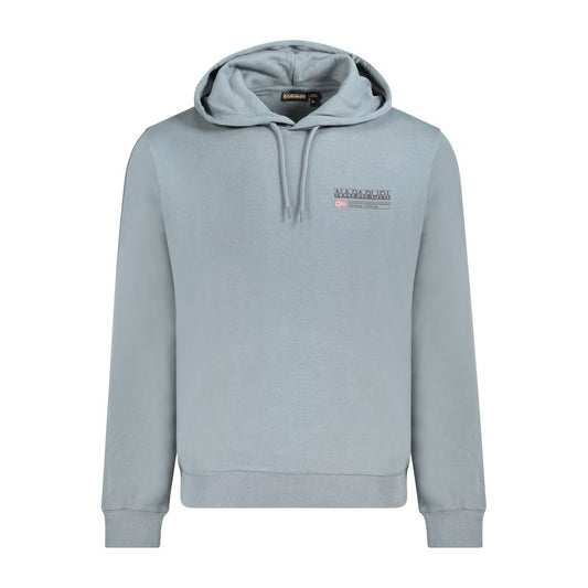 Napapijri Grauer Baumwollpullover für Männer