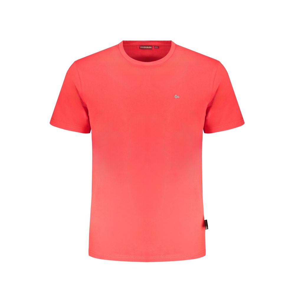 Napapijri T-Shirt aus roter Baumwolle