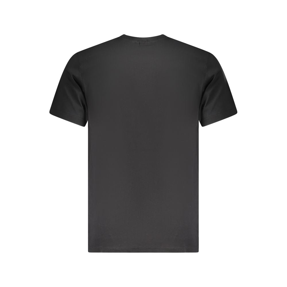 Fila Schwarzes Baumwolle Männer T-Shirt