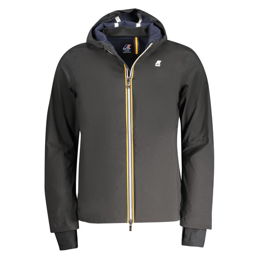 K-WAY Schwarze Polyester Herren Jacke