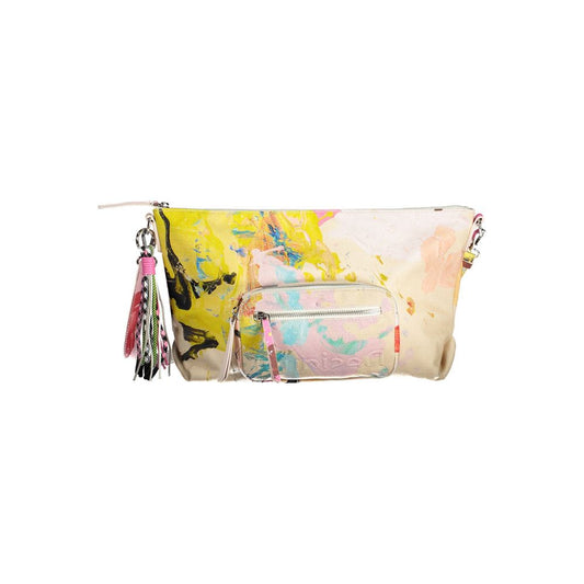Desigual Weiße Polyester Frauen Handtasche