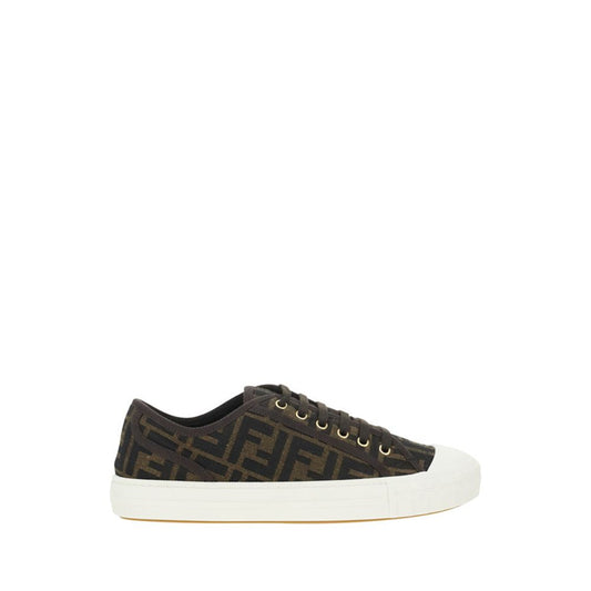 Fendi Monochrome Turnschuhe