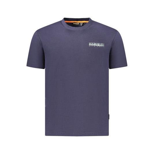 Napapijri Blau Baumwolle Männer T-Shirt
