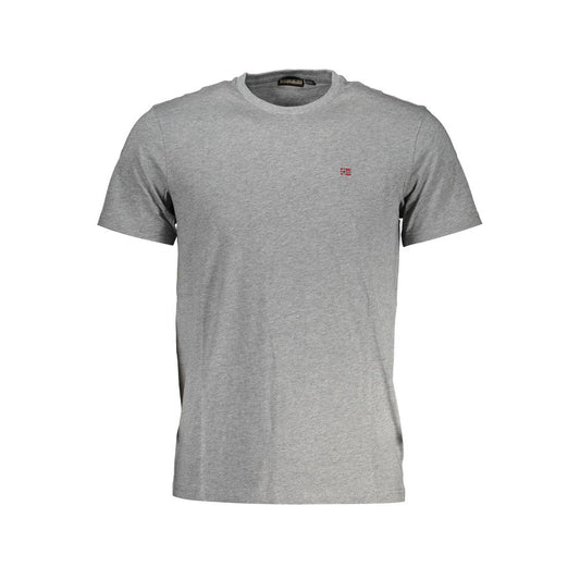 Napapijri Braunes Baumwoll-T-Shirt für Männer
