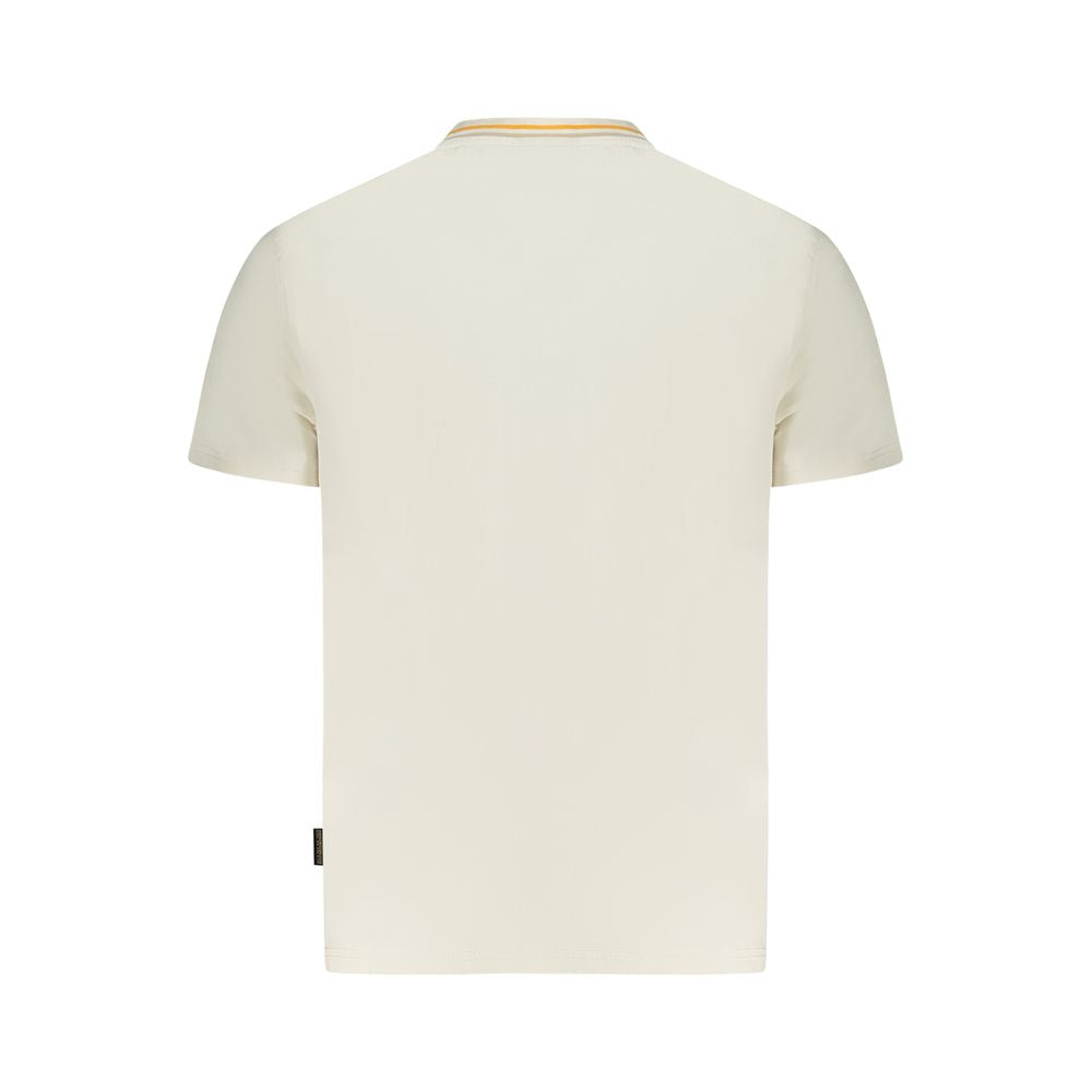 Napapijri T-Shirt aus weißer Baumwolle