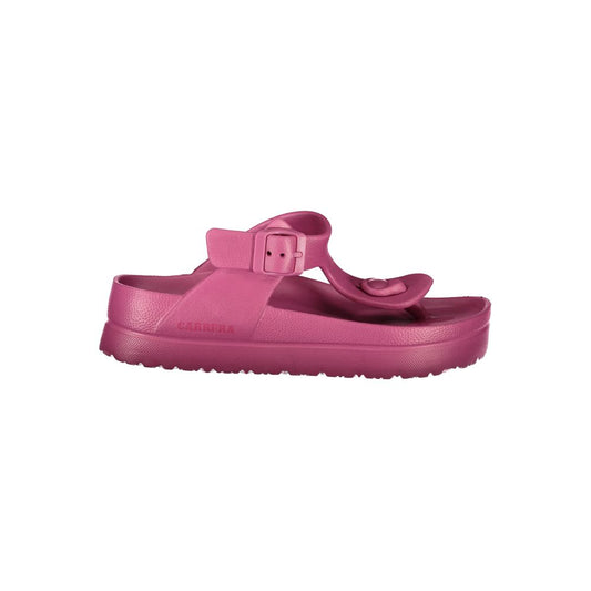 Carrera Rosa Polyethylen-Sandale