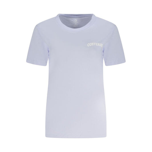 Converse Lila Baumwolle Frauen T-Shirt