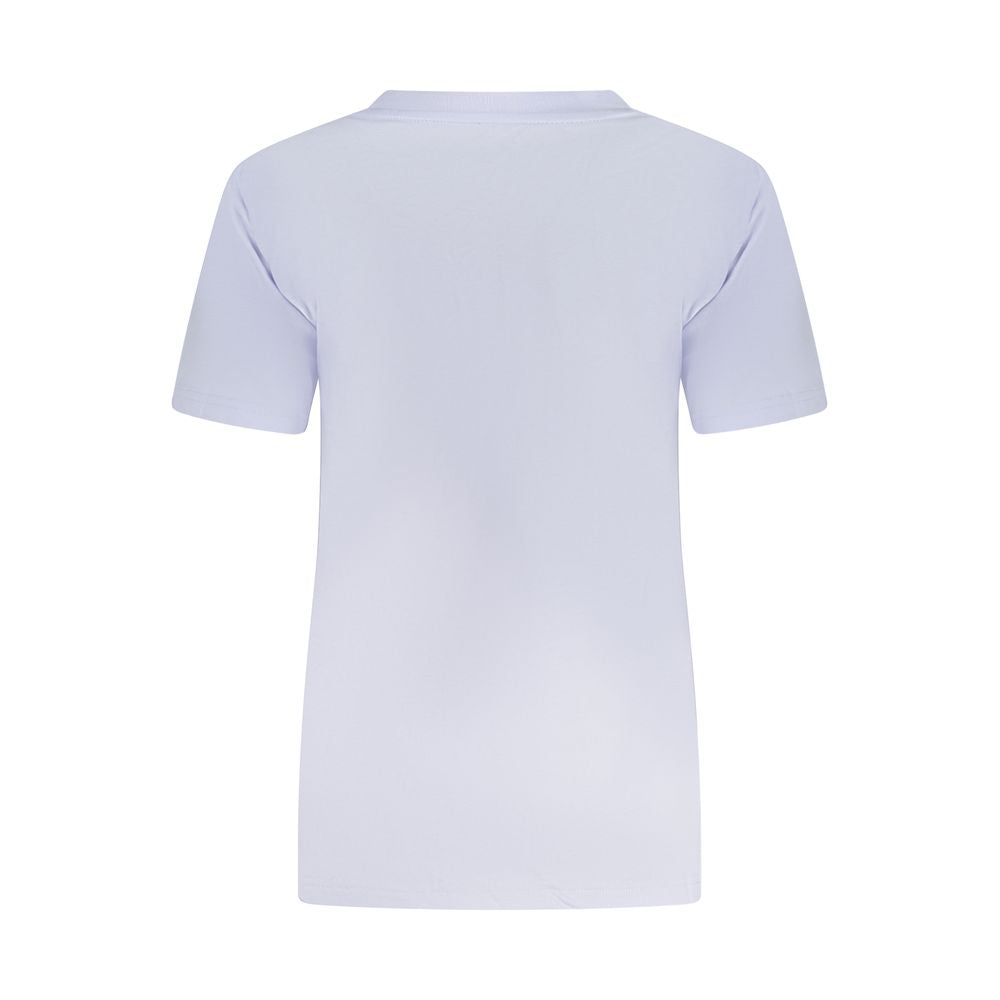 Converse Lila Baumwolle Frauen T-Shirt