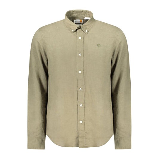 Timberland Grünes Baumwollhemd