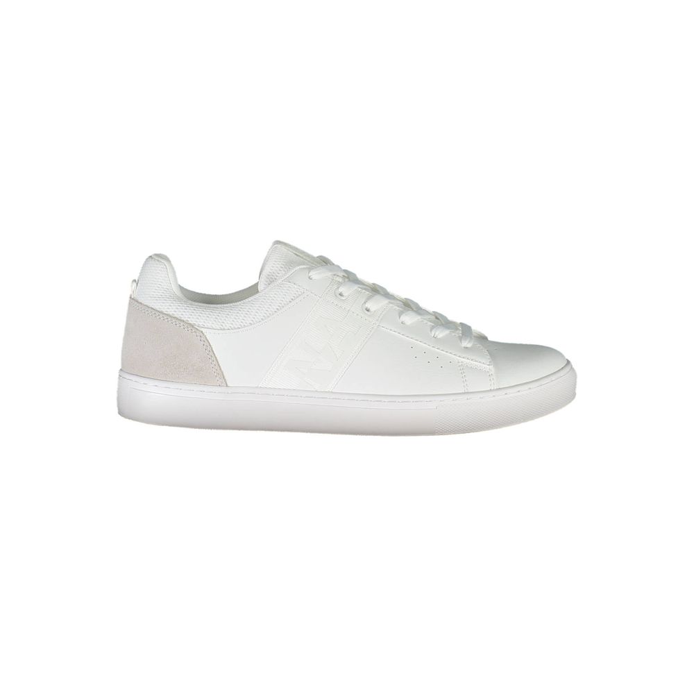 Napapijri Weißes Leder Herren Sneaker