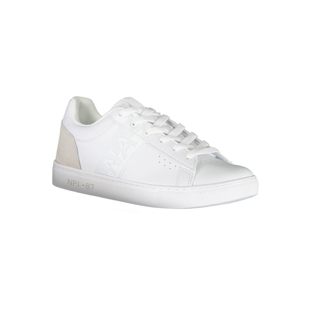 Napapijri Weißes Leder Herren Sneaker