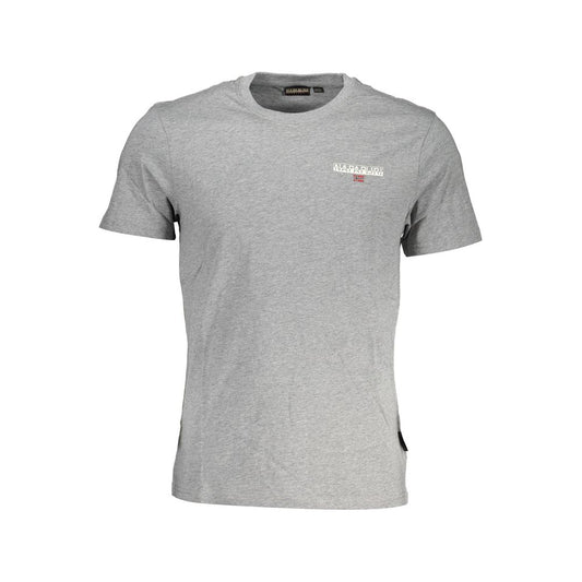 Napapijri Braunes Baumwoll-T-Shirt für Männer