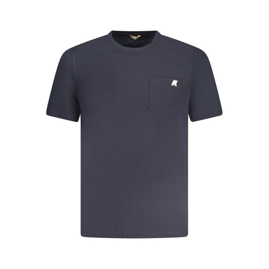 K-WAY T-Shirt aus blauer Baumwolle