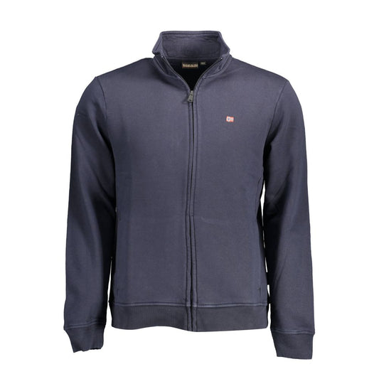 Napapijri Blauer Baumwollpullover für Männer